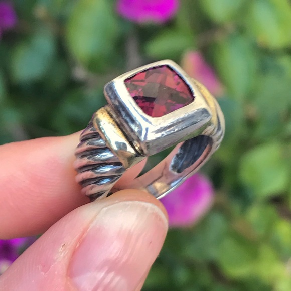 david yurman pink tourmaline ring